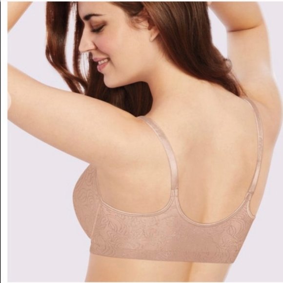 Bali Cool Comfort nude front closure bra Underwire Fully Adjustable sz 42DD New… - Picture 2 of 11